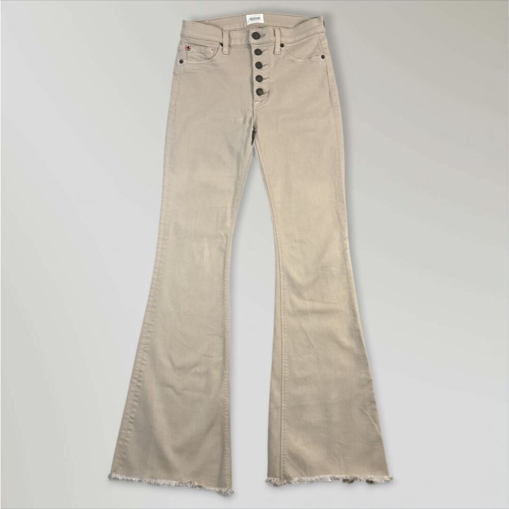 HUDSON Women's Flare Jeans Jodi High-Waist Wide Leg Bell Bottom Pants Size 27